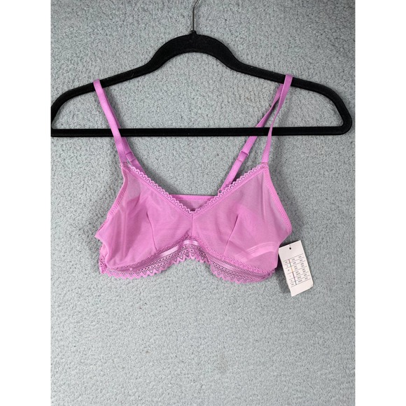 Auden Women's Size XS Sheer Lace Bralette  NWT - Picture 1 of 8